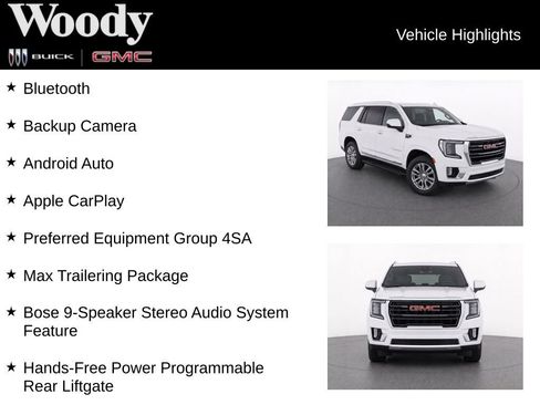 Used 2024 GMC Yukon SLT w/ Max Trailering Package AWD/4WD image 3