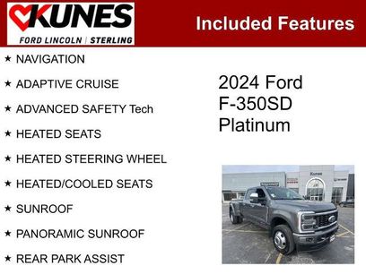 Certified 2024 Ford F350 Platinum w/ FX4 Off-Road Package