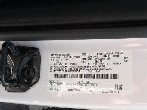Used 2019 Ford F150 XLT w/ Equipment Group 302A Luxury RWD image 39