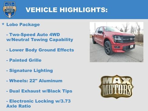 New 2025 Ford F150 STX w/ LOBO Package image 6