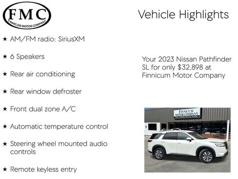 Used 2023 Nissan Pathfinder SL w/ Lighting Package (N92) image 16