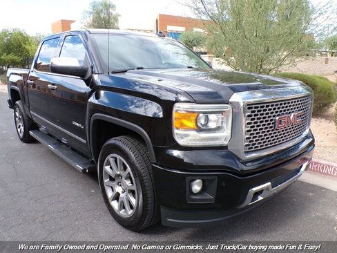 Used 2015 GMC Sierra 1500 Denali w/ Driver Alert Package AWD/4WD image 1