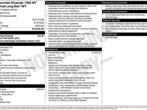 Used 2006 Chevrolet Silverado 1500 W/T image 1