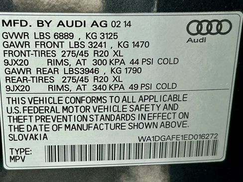 Used 2014 Audi Q7 3.0T S line Prestige w/ Cold Weather Package image 33