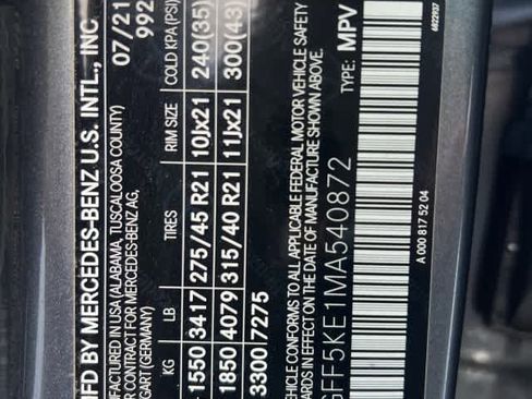 Certified 2021 Mercedes-Benz GLS 450 4MATIC image 11