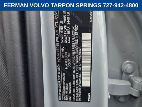 New 2026 Volvo XC90 B6 Plus w/ Protection Package Premier AWD/4WD image 21