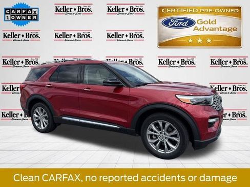 Certified 2023 Ford Explorer Limited w/ Equipment Group 301A AWD/4WD image 1