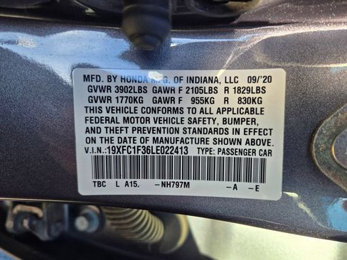 Used 2020 Honda Civic EX image 32