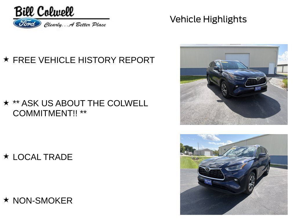 Used 2021 Toyota Highlander XLE AWD/4WD image 11