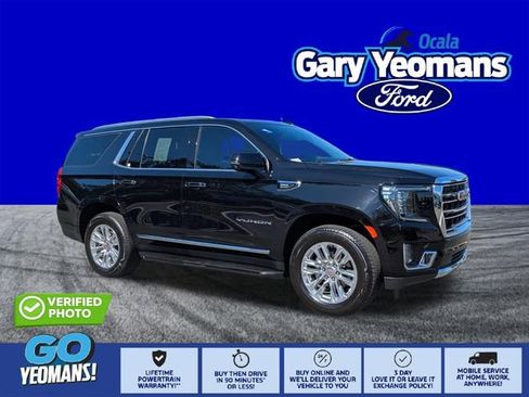 Used 2022 GMC Yukon SLT w/ SLT Luxury Package RWD image 1