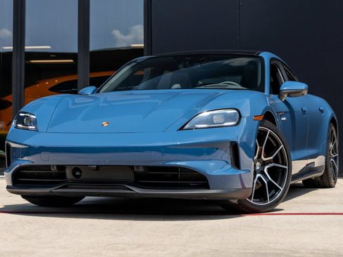 Certified 2025 Porsche Taycan AWD/4WD image 1