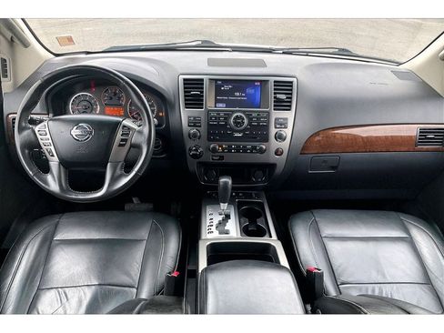 Used 2015 Nissan Armada Platinum w/ 2nd Row Captain Seat Package image 16