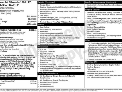 Used 2024 Chevrolet Silverado 1500 LTZ w/ LTZ Convenience Package II image 27