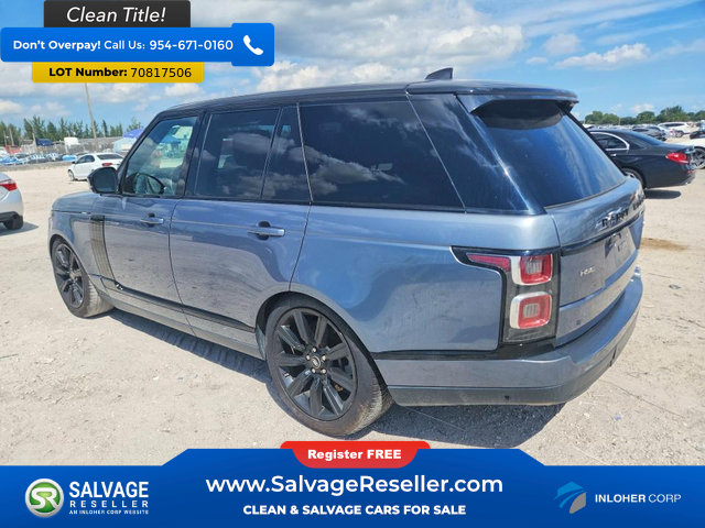 Used 2019 Land Rover Range Rover HSE AWD/4WD image 3