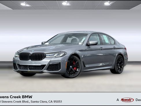 Certified 2023 BMW 540i w/ Executive Package RWD image 1