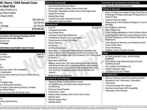New 2026 GMC Sierra 1500 Denali AWD/4WD image 45