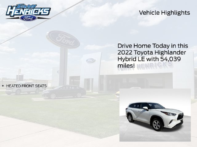 Used 2022 Toyota Highlander LE AWD/4WD image 4