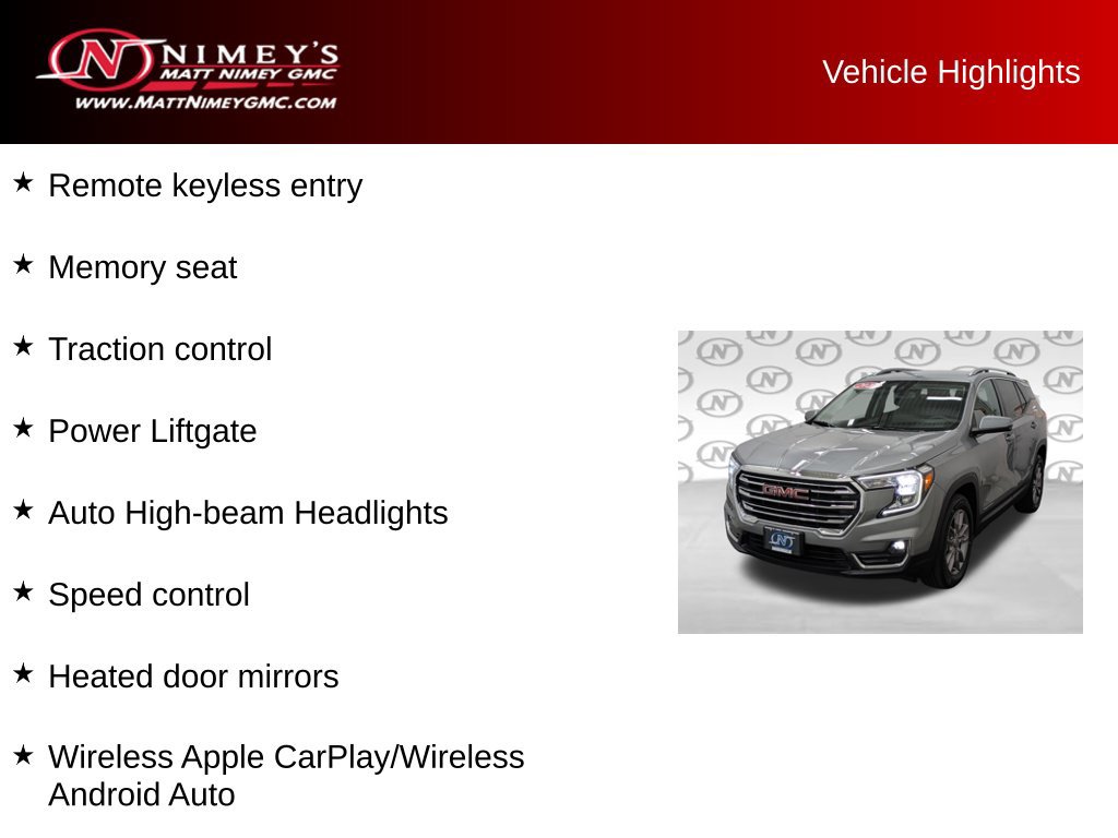 Used 2024 GMC Terrain SLT AWD/4WD image 15