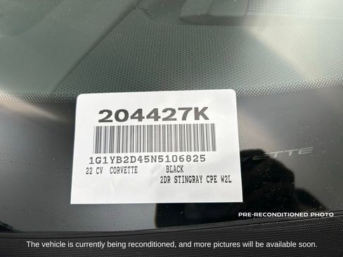 Used 2022 Chevrolet Corvette Stingray Preferred Cpe w/ Z51 Performance Package image 13