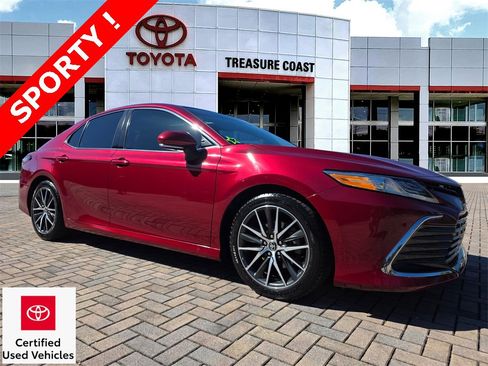 Certified 2021 Toyota Camry XLE w/ Navigation Package image 1