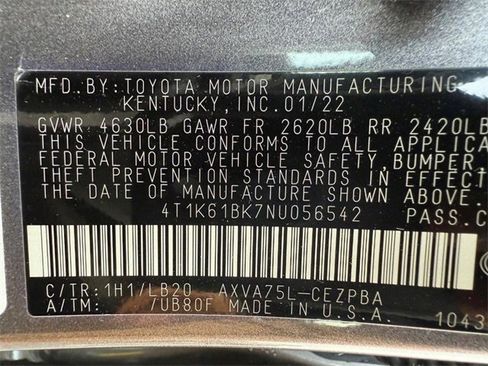 Used 2022 Toyota Camry XSE image 31