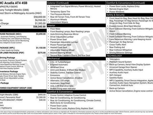 Used 2024 GMC Acadia AT4 w/ Super Cruise Package AWD/4WD image 27