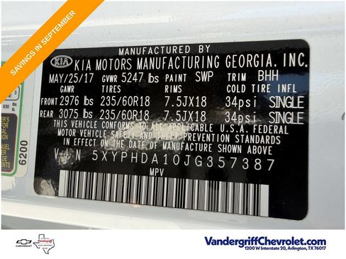 Used 2018 Kia Sorento EX AWD/4WD image 28
