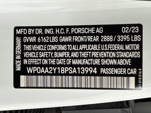 Certified 2023 Porsche Taycan RWD image 12