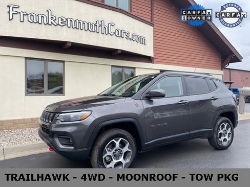 Certified 2022 Jeep Compass Trailhawk w/ Trailhawk Elite Group image 1