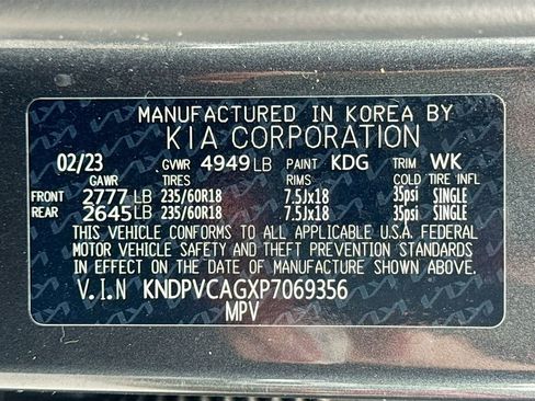 Certified 2023 Kia Sportage EX AWD/4WD image 35