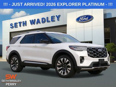 New 2026 Ford Explorer Platinum w/ LUX Leather Package