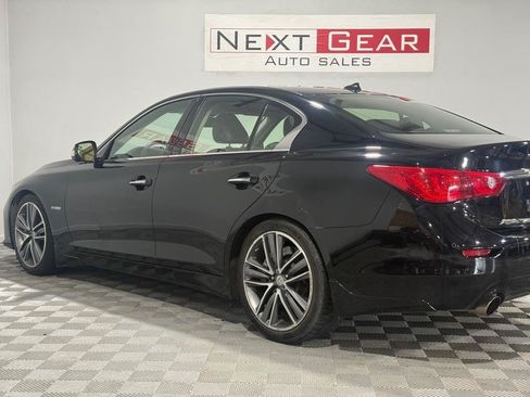 Used 2014 INFINITI Q50 Hybrid w/ Deluxe Technology Package RWD image 6