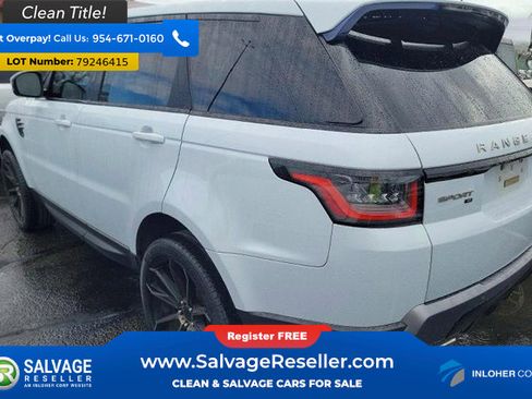 Used 2020 Land Rover Range Rover Sport SE AWD/4WD image 4