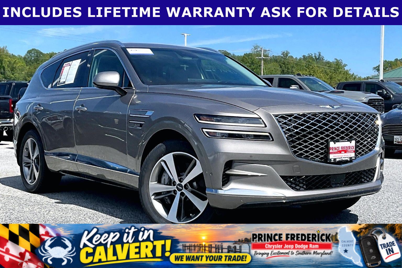Used 2021 Genesis GV80 3.5T w/ Advanced Package 06 AWD/4WD image 1