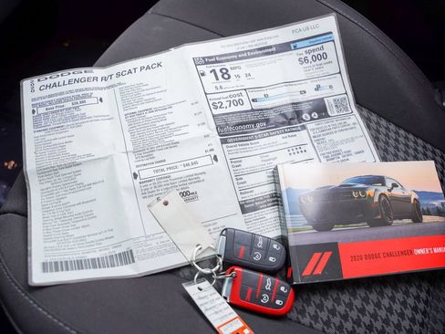 Used 2020 Dodge Challenger R/T Scat Pack w/ Dynamics Package RWD image 25
