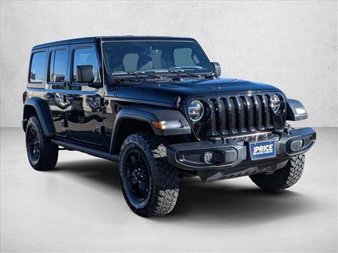 Used 2021 Jeep Wrangler Unlimited Willys image 3