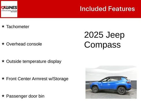 Used 2025 Jeep Compass Trailhawk AWD/4WD image 4