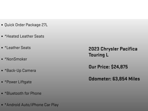 Used 2023 Chrysler Pacifica Touring-L image 6