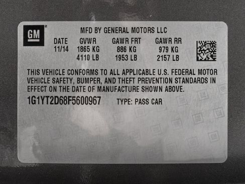 Used 2015 Chevrolet Corvette Z06 w/ 3LZ Preferred Equipment Group image 74