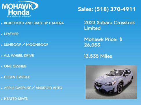 Used 2023 Subaru Crosstrek 2.5i Limited image 7