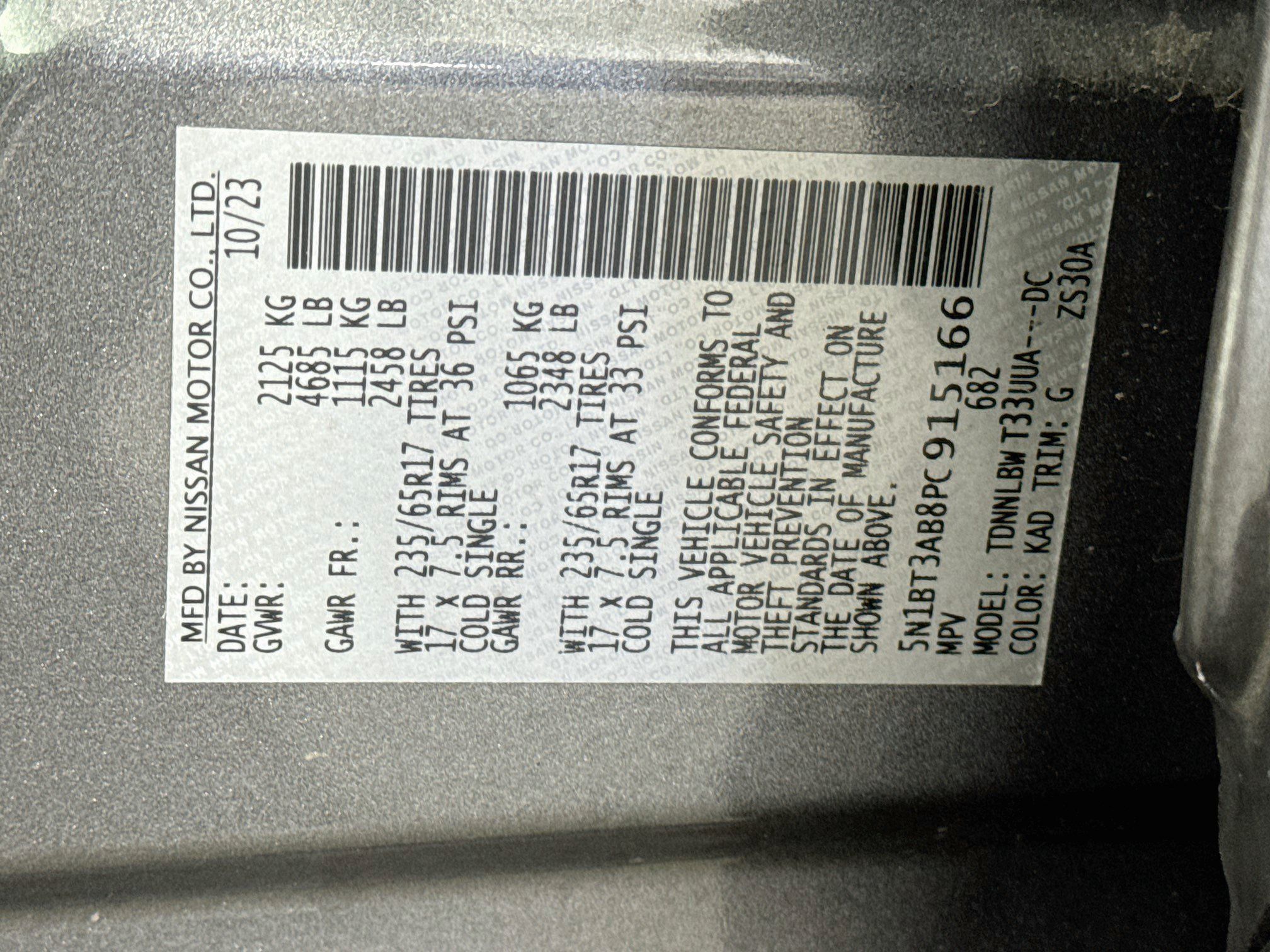 Used 2023 Nissan Rogue S AWD/4WD image 31