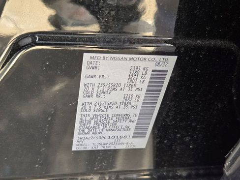 Used 2023 Nissan Murano SL w/ SL Moonroof Package image 4