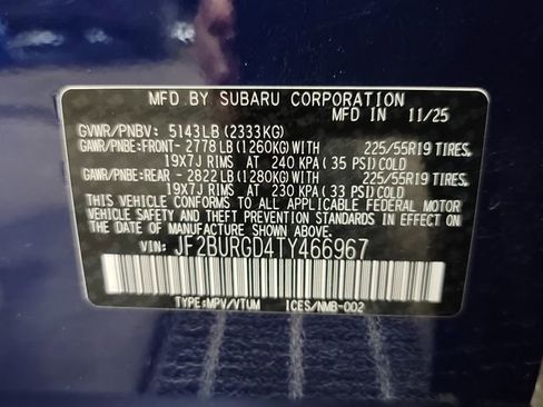 Certified 2026 Subaru Outback Limited XT w/ Premium/Limited Package 2 AWD/4WD image 15