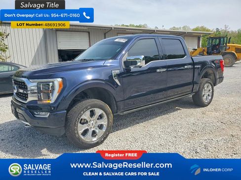 Used 2021 Ford F150 Platinum w/ Equipment Group 701A High AWD/4WD image 1
