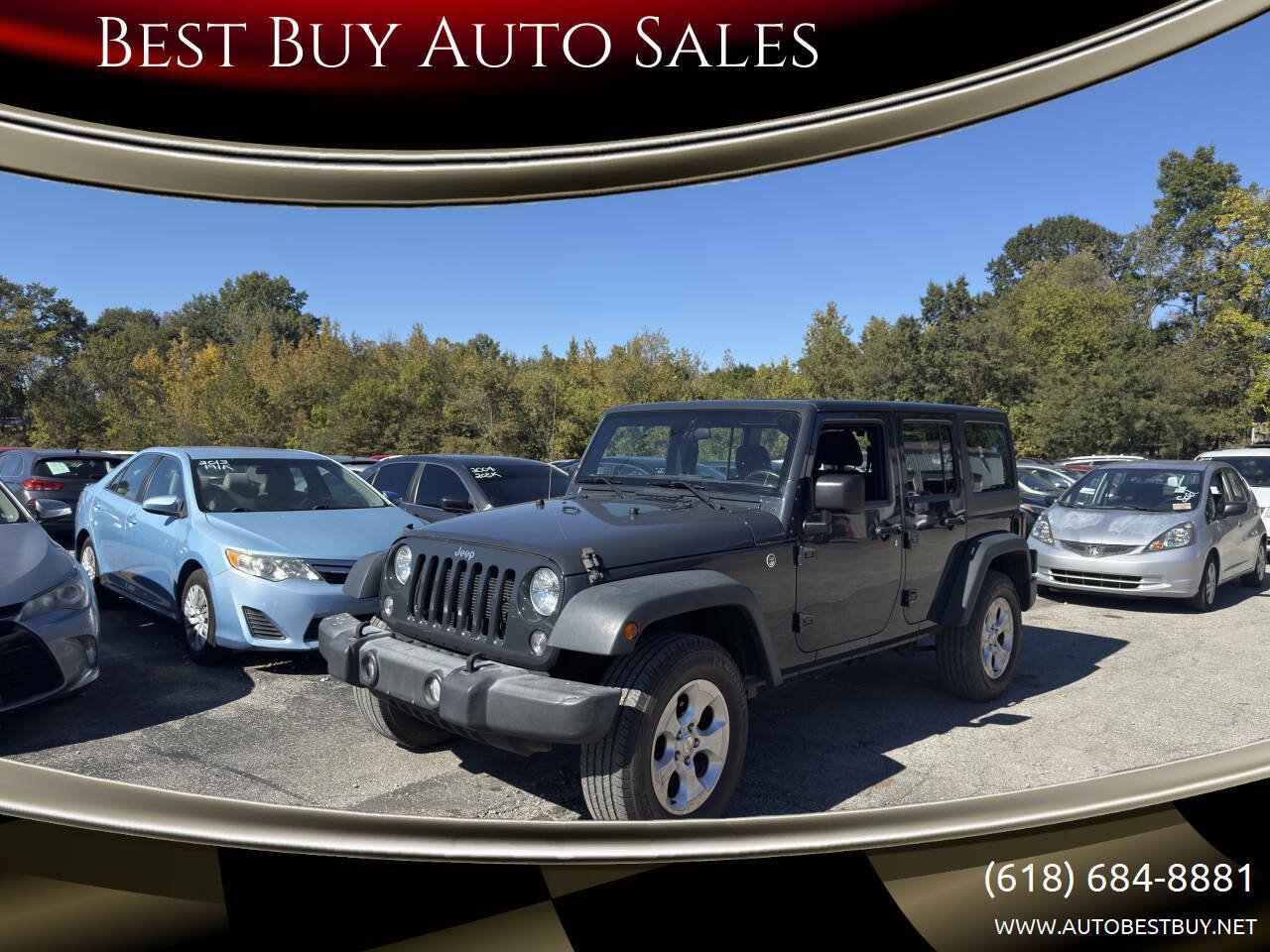Used 2016 Jeep Wrangler Unlimited Sport w/ Max Tow Package AWD/4WD image 1