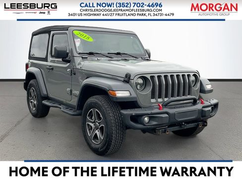 Certified 2018 Jeep Wrangler Sport AWD/4WD image 1