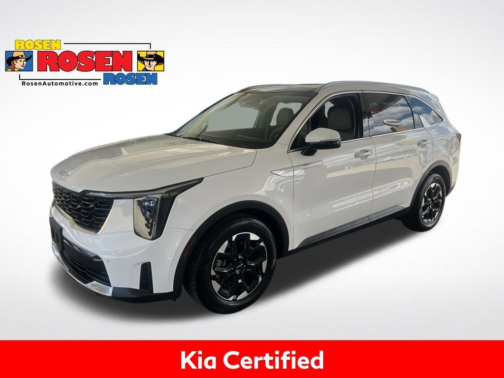 Certified 2024 Kia Sorento S w/ Panoramic Sunroof Package FWD 360° Tour