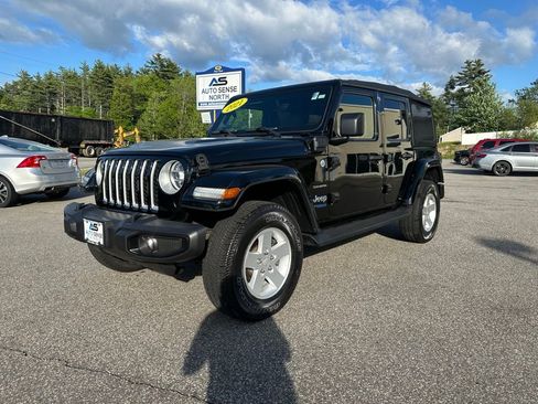 Used 2021 Jeep Wrangler Unlimited Sahara AWD/4WD image 1