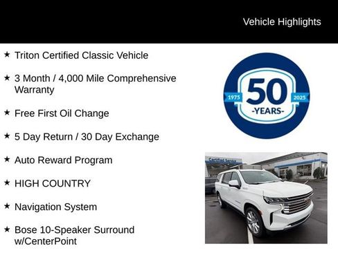 Used 2024 Chevrolet Suburban High Country w/ Premium Package image 5