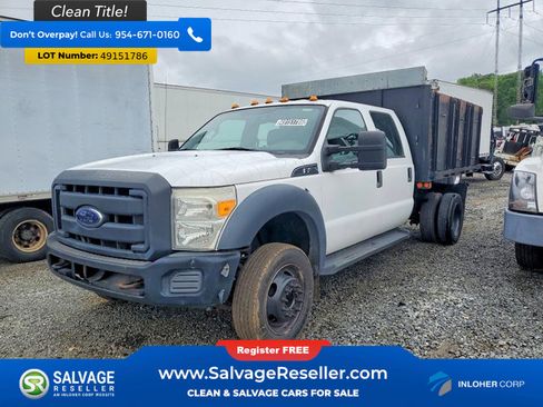 Used 2015 Ford F450 XL w/ Snow Plow Prep Package RWD image 1